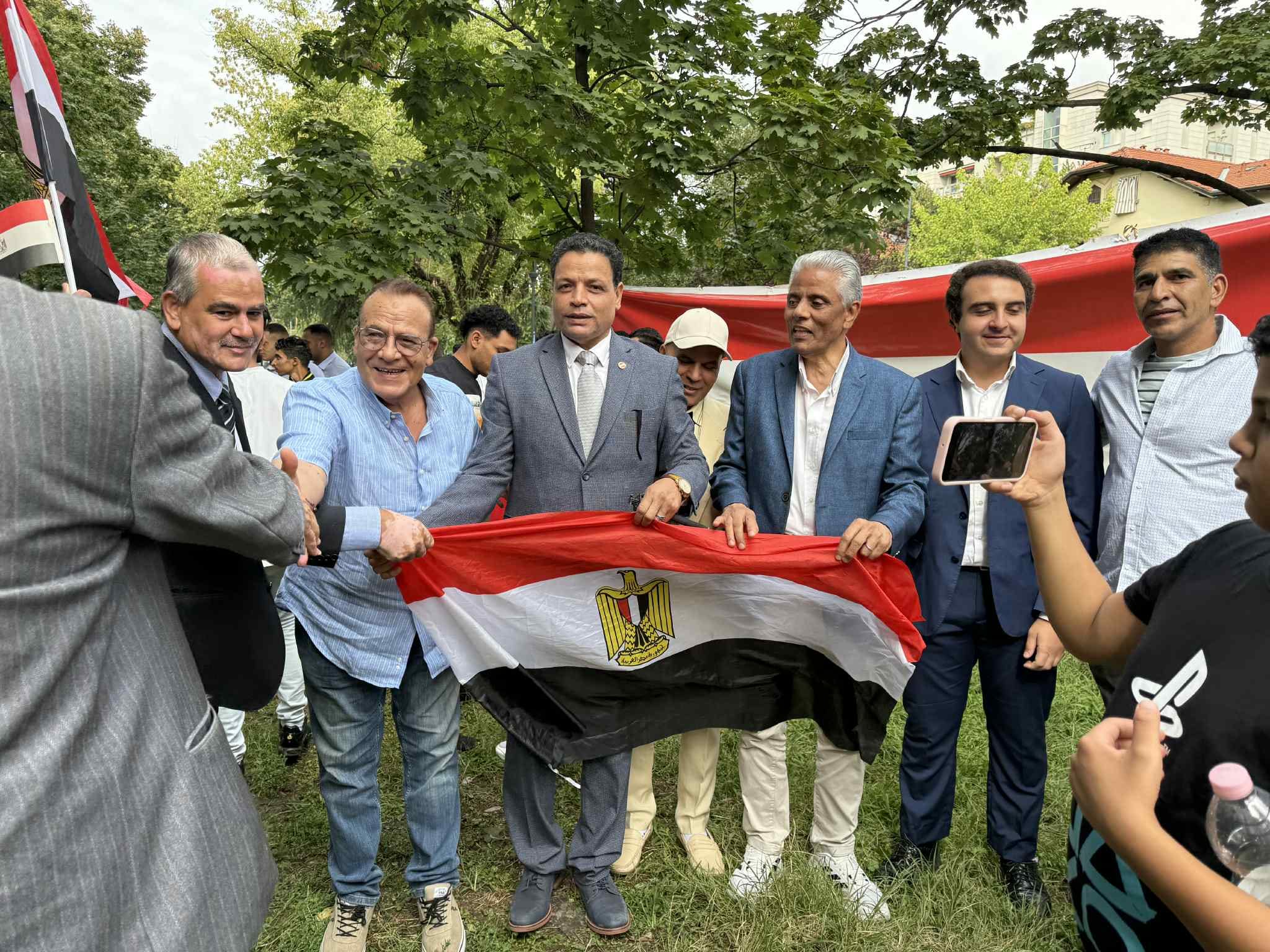 أبناء الجالية المصرية فى ميلانو (3)
