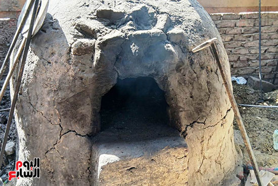 فرن طين للخبز الشمسي والمأكولات)