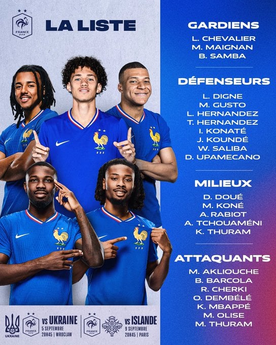 قائمة منتخب فرنسا قائمة منتخب فرنسا
