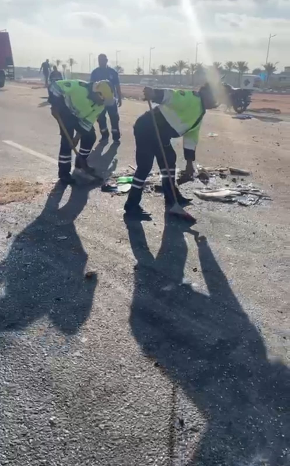  حادث انقلاب أتوبيس بطريق جنيفا نطاق مدينة بدر (4)