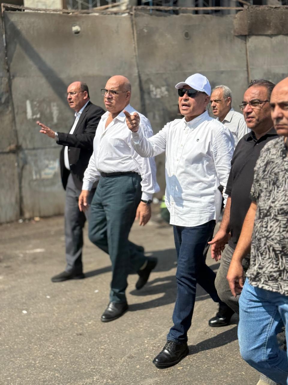 حملة يقودها المحافظ على ميدان رمسيس حملة يقودها المحافظ على ميدان رمسيس