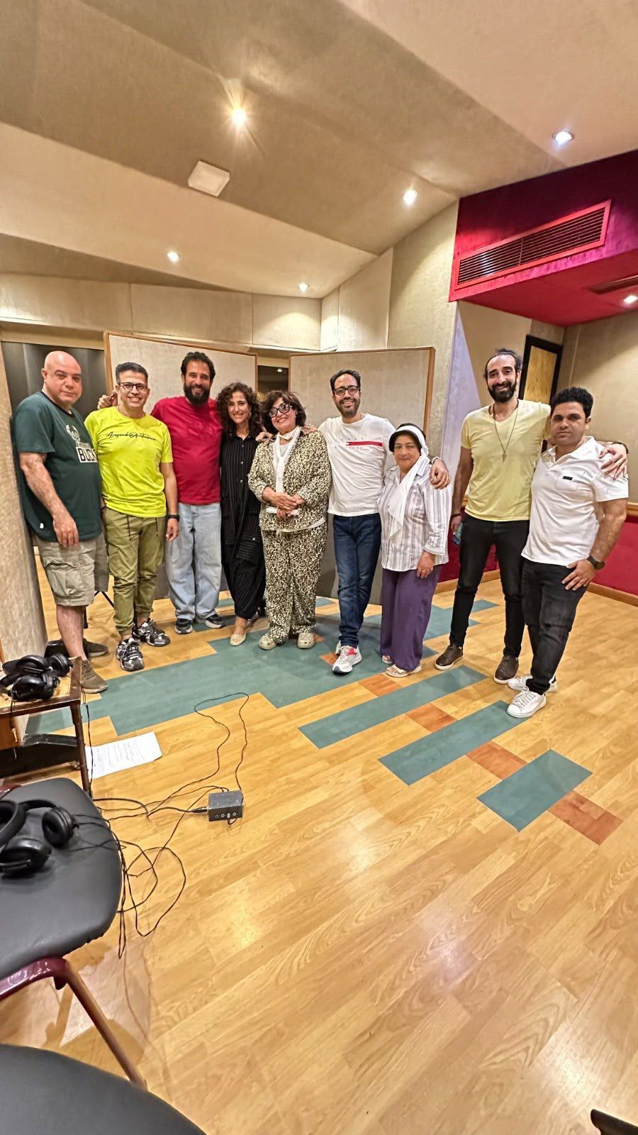 سهير المرشدي وحنان مطاوع وشريف حمدان وعبد الله حسن