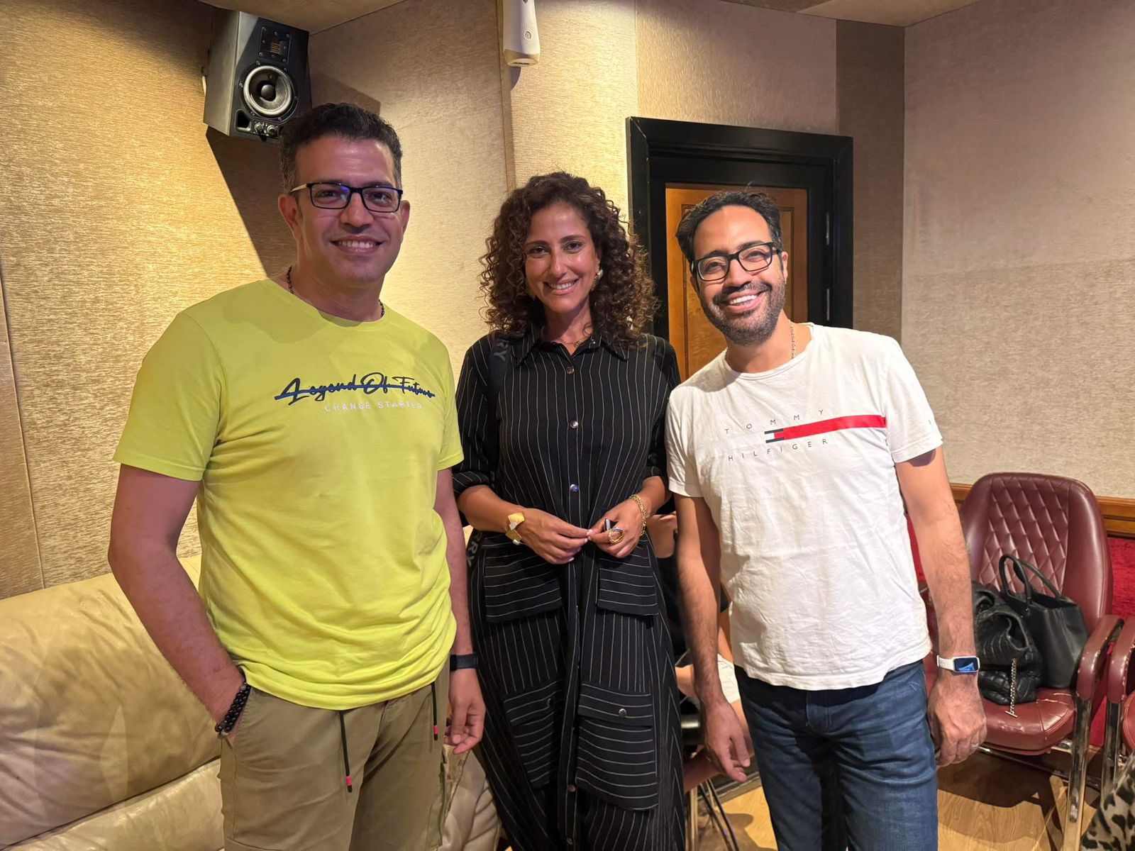 سهير المرشدي وحنان مطاوع وشريف حمدان وعبد الله حسن