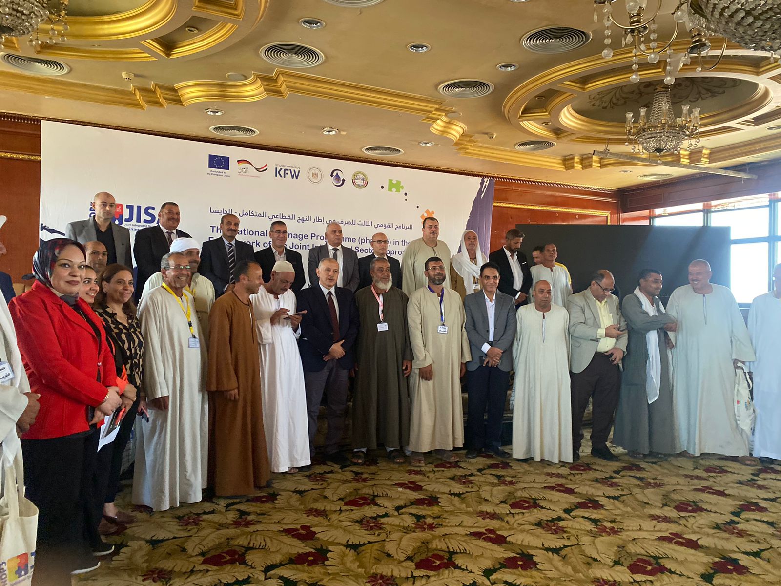 حملة "التواصل لمشروعات البرنامج القومى الثالث للصرف فى إطار النهج القطاعي المتكامل - الجايسا