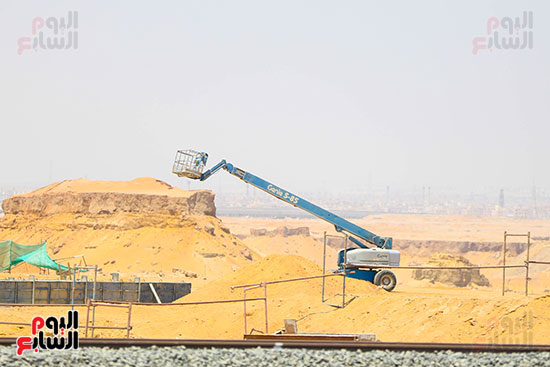 اعمال تركيب السكة اعمال تركيب السكة