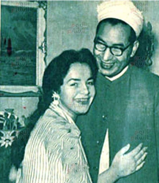 الباقورى وابنته يمنى