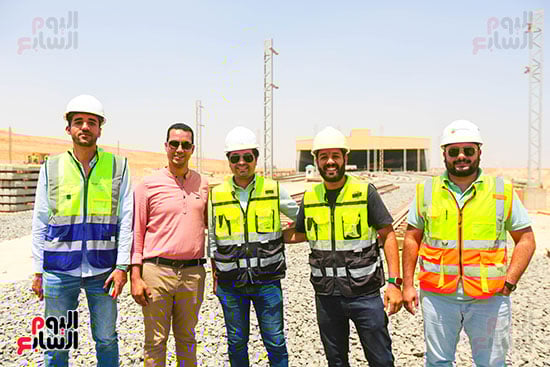 اليوم السابع مع مهندسى السكة اليوم السابع مع مهندسى السكة