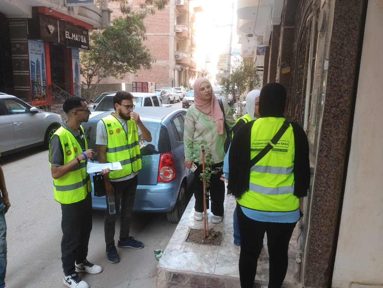 العاملين والقائمين على برنامج النظافة بشوارع محافظة الدقهلية (2)