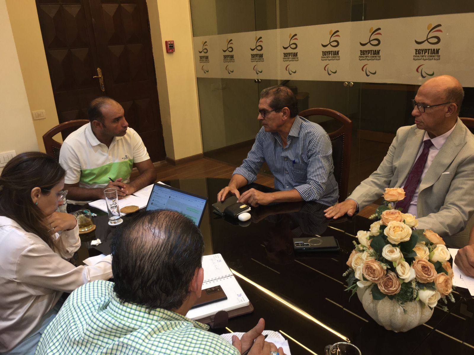 جانب من الاجتامع