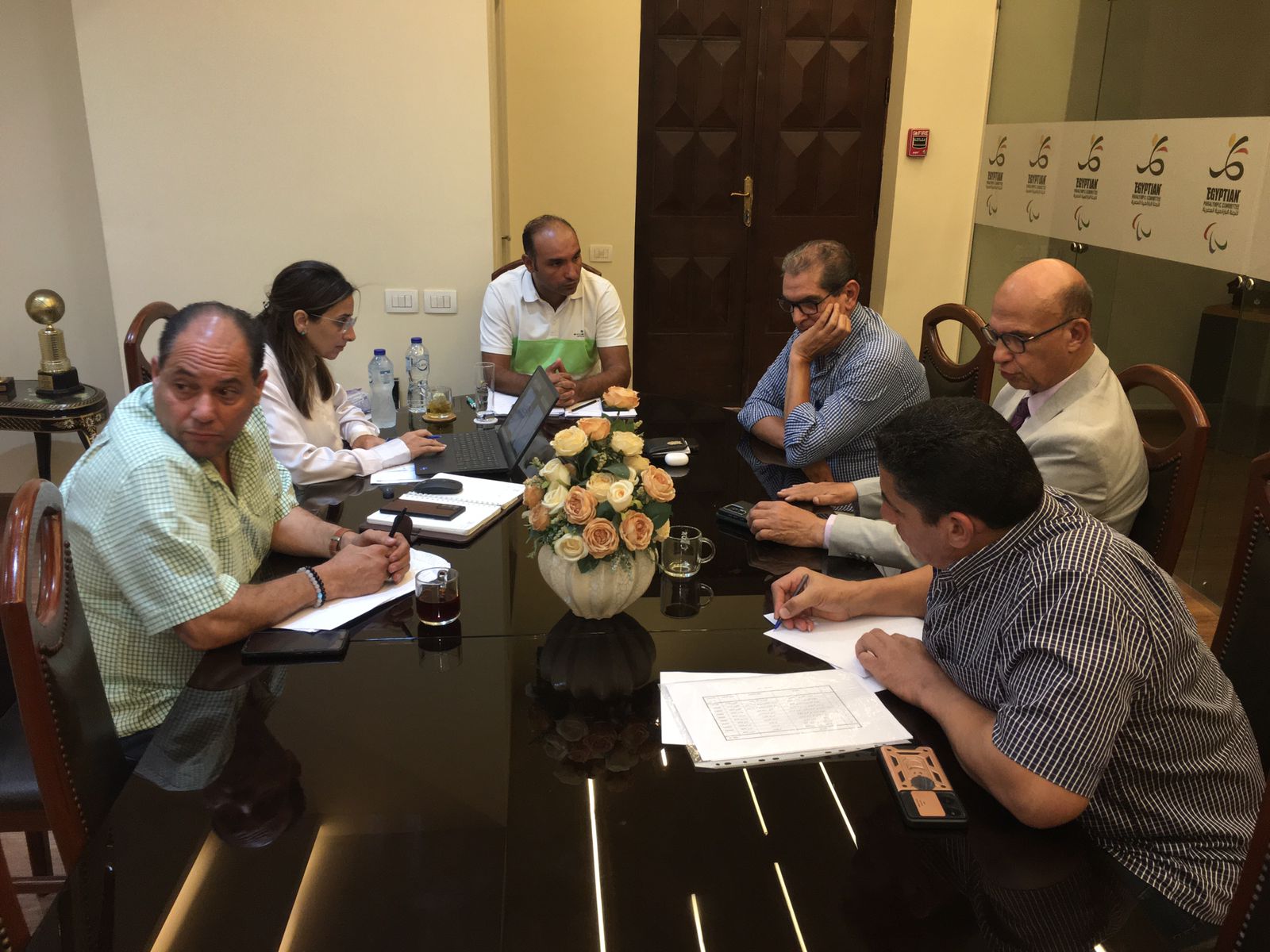 اجتماع البارالمبية ورفع الاثقال