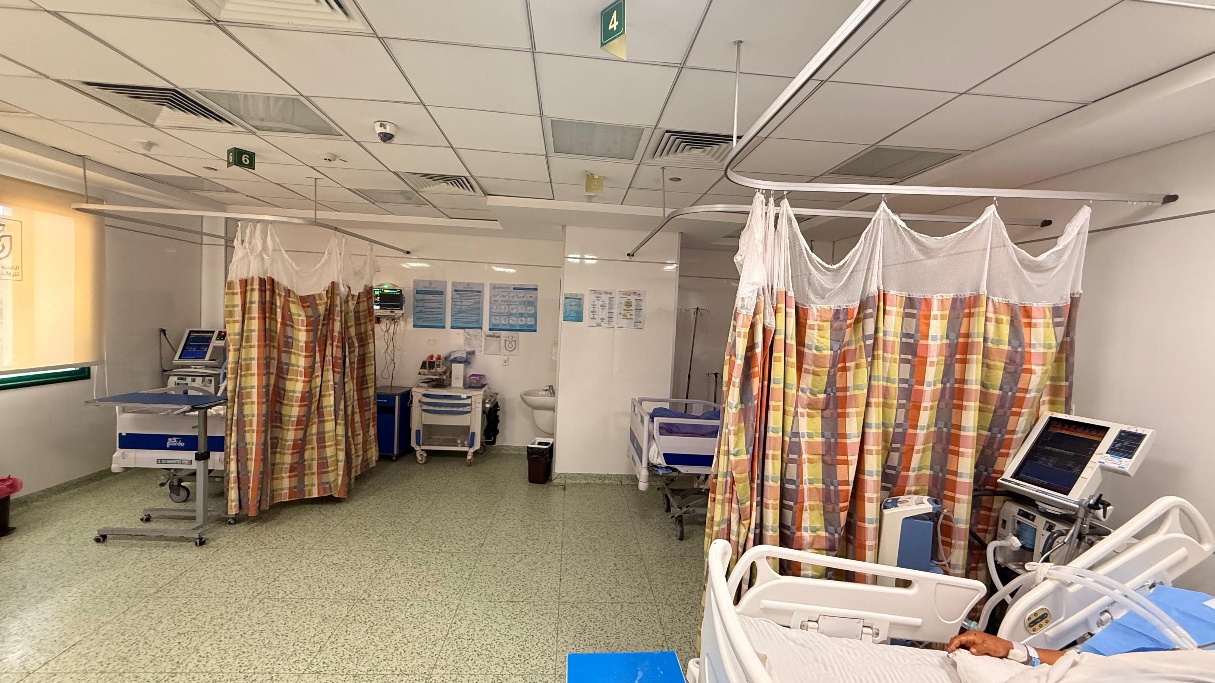 غرف المستشفى