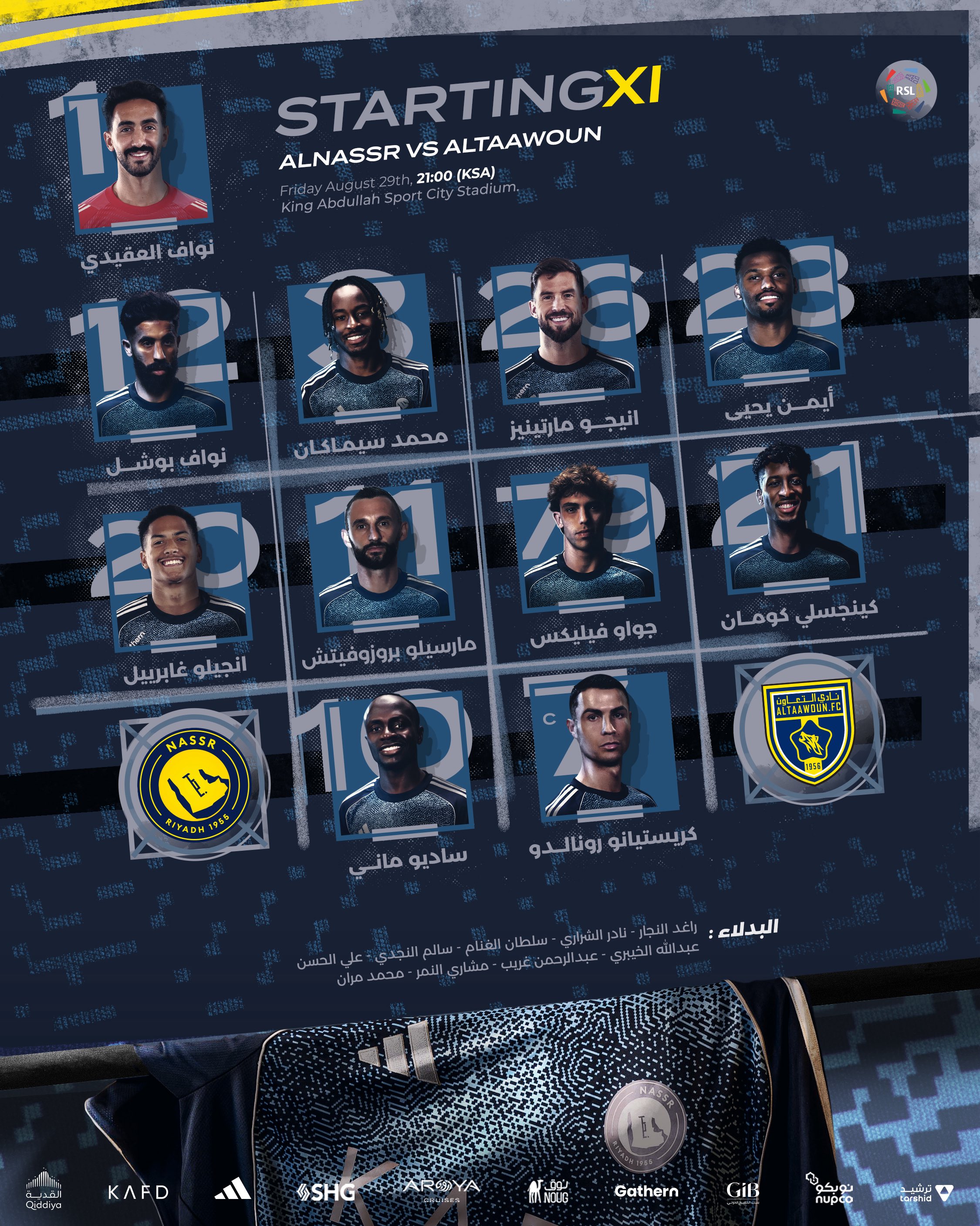 تشكيل النصر تشكيل النصر
