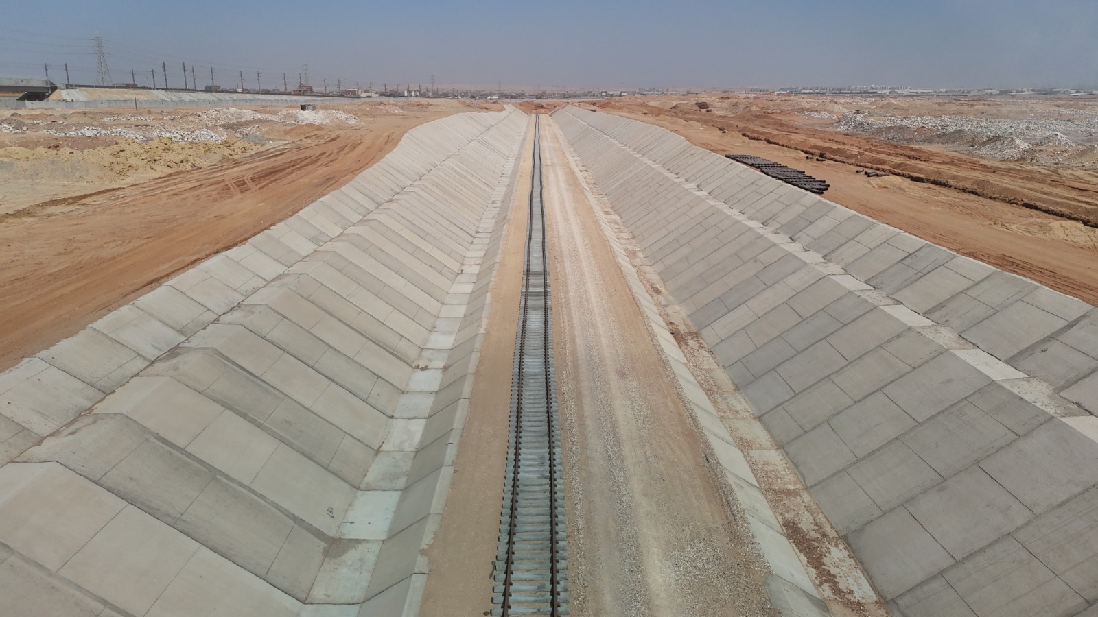 خط السكة الحديد خط السكة الحديد