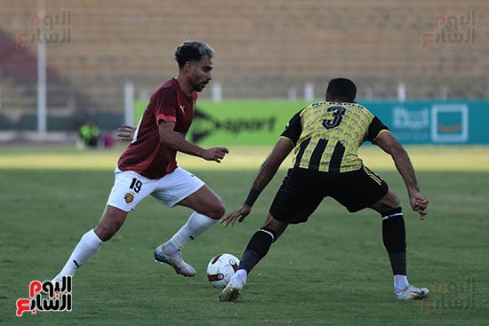 جانب من المباراة جانب من المباراة
