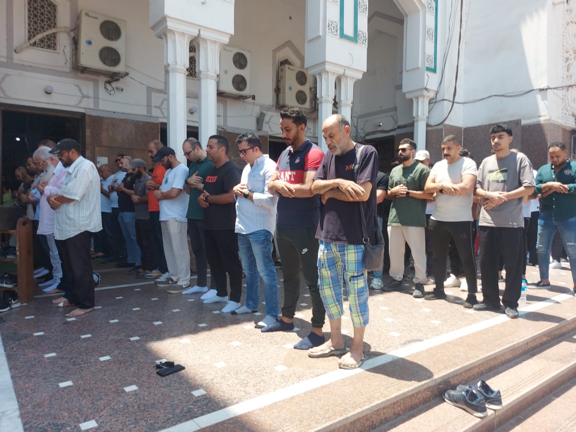 تشييع جثمان اللاعب محمد أبو النجا (3)
