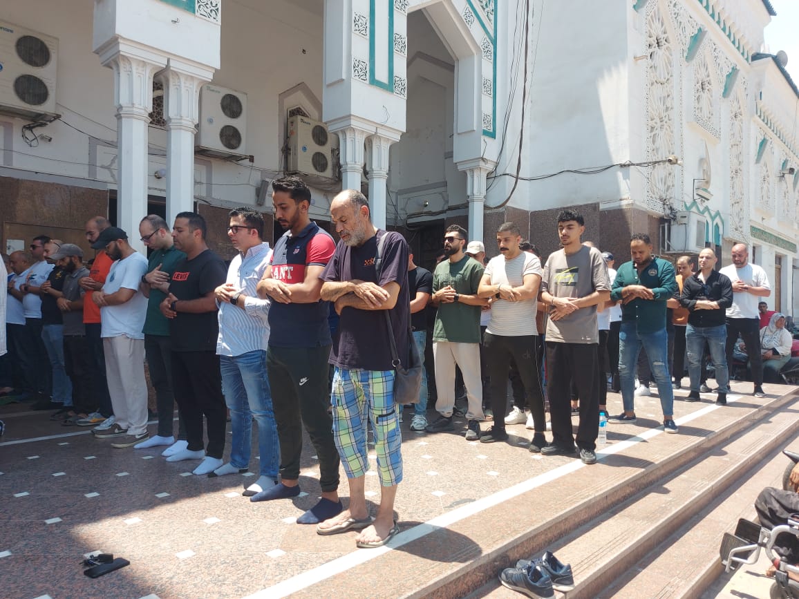تشييع جثمان اللاعب محمد أبو النجا (2)