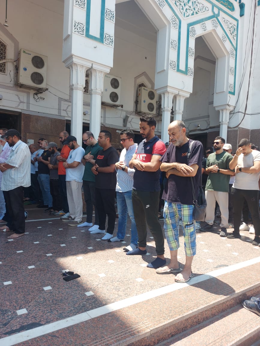 تشييع جثمان اللاعب محمد أبو النجا (4)