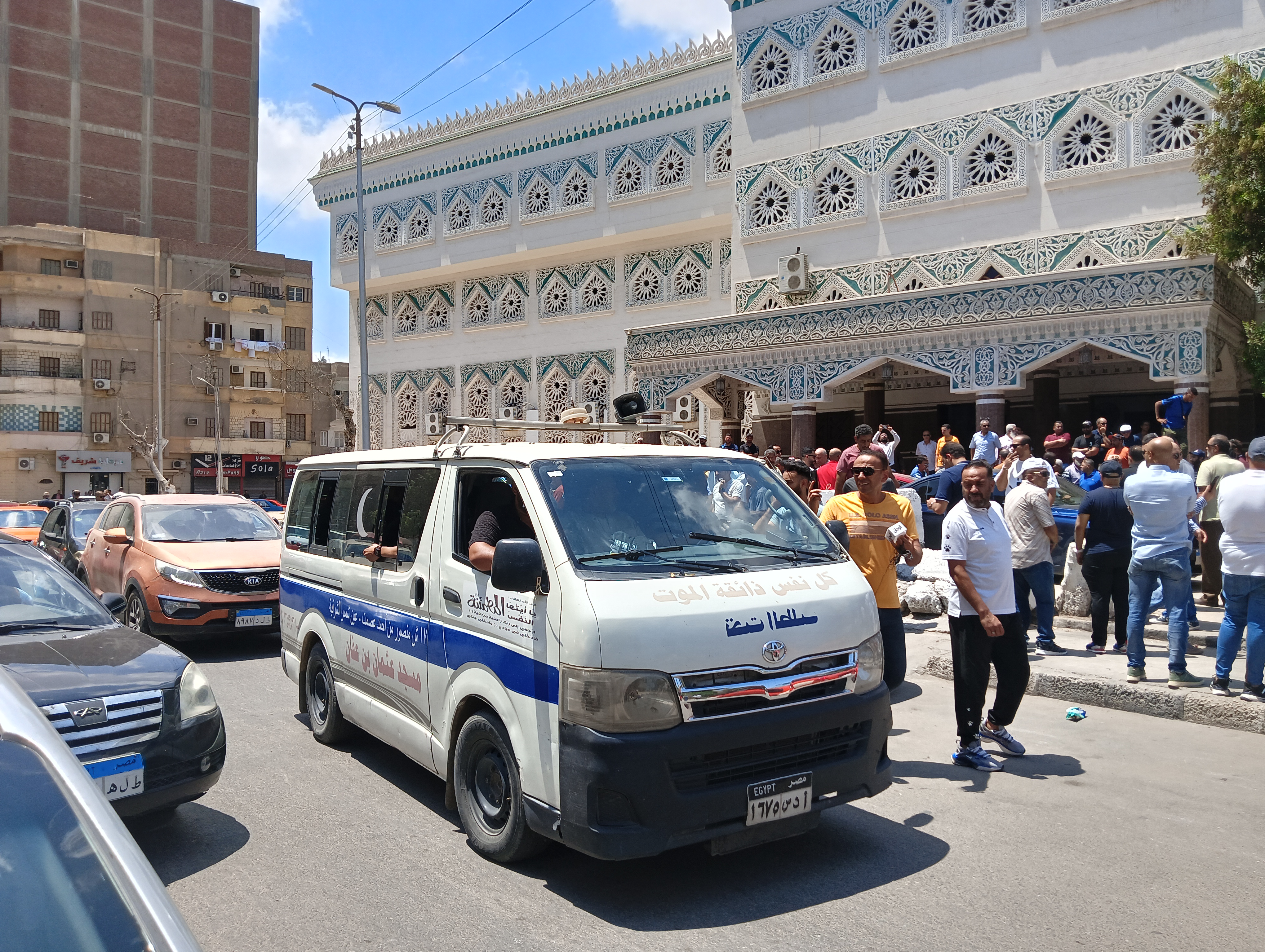 تشييع جثمان اللاعب محمد أبو النجا (6)