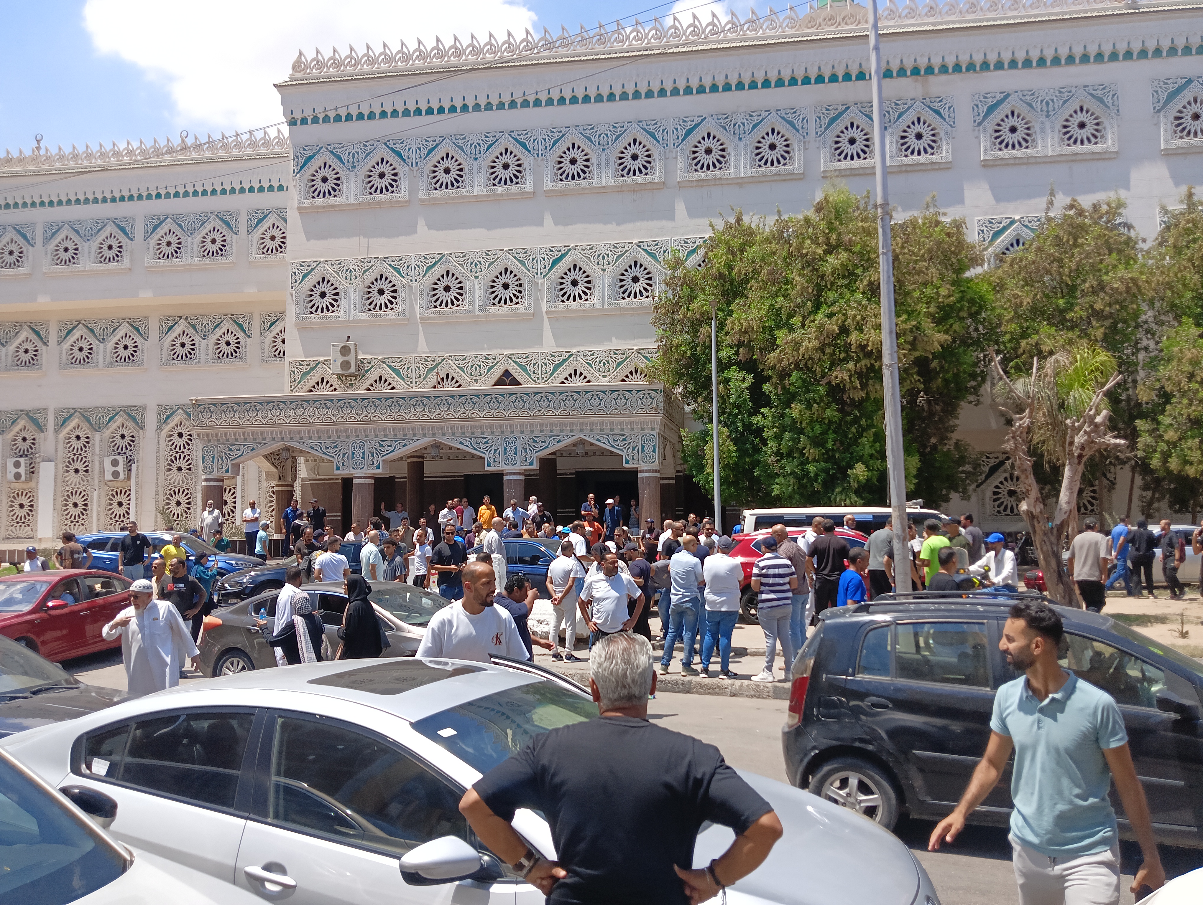تشييع جثمان اللاعب محمد أبو النجا (8)