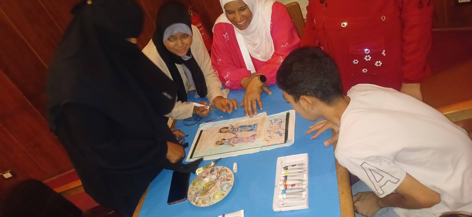 أنشطة للأطفال داخل متحف التحنيط خلال زيارتهم اليومية أنشطة للأطفال داخل متحف التحنيط خلال زيارتهم اليومية