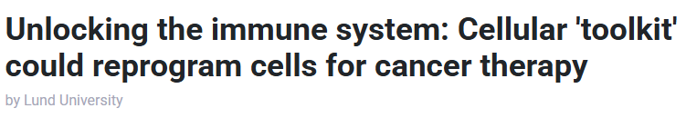 تطوير الخلايا المناعية لعلاج السرطان تطوير الخلايا المناعية لعلاج السرطان