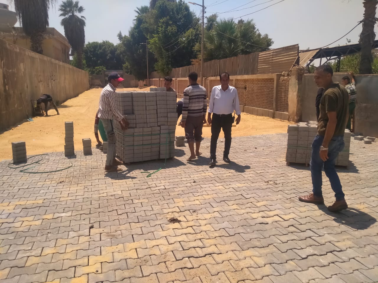 رصف الشوارع رصف الشوارع