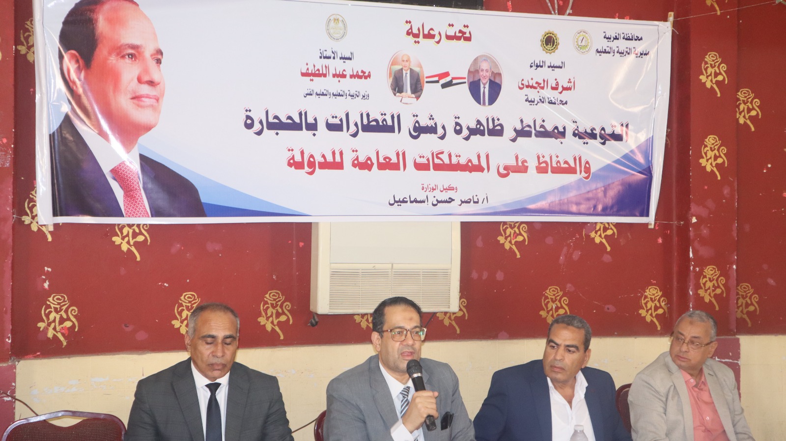 جانب من اللقاء التوعوى جانب من اللقاء التوعوى