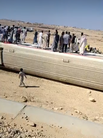حادث قطار مطروح