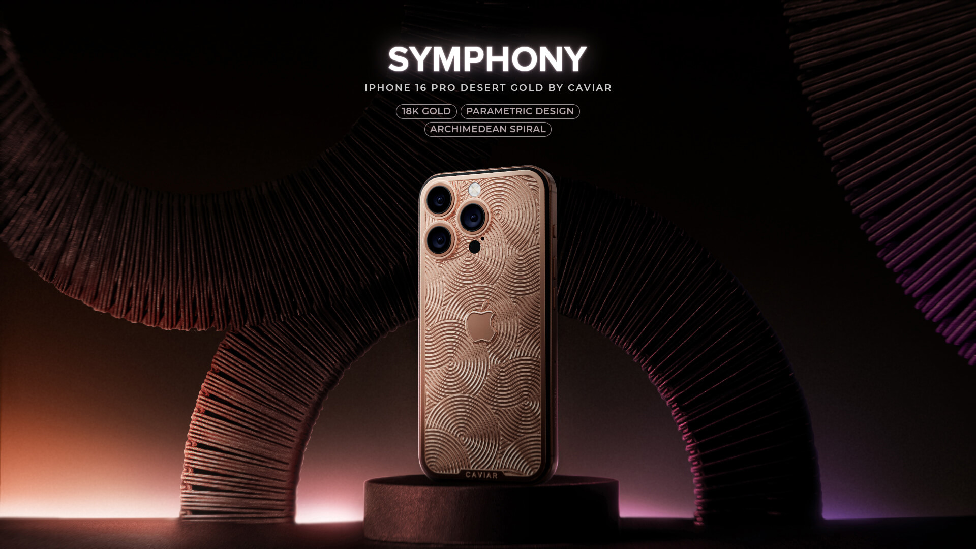 هاتف ايفون ذهبي