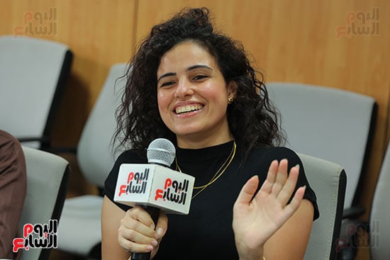 نهلة كرم في الندوة نهلة كرم في الندوة