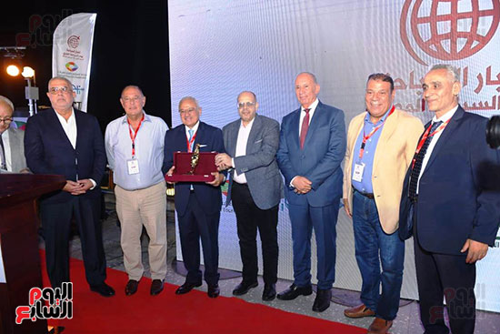 جانب من تكريم أكرم القصاص رئيس مجلس أدارة اليوم السابع