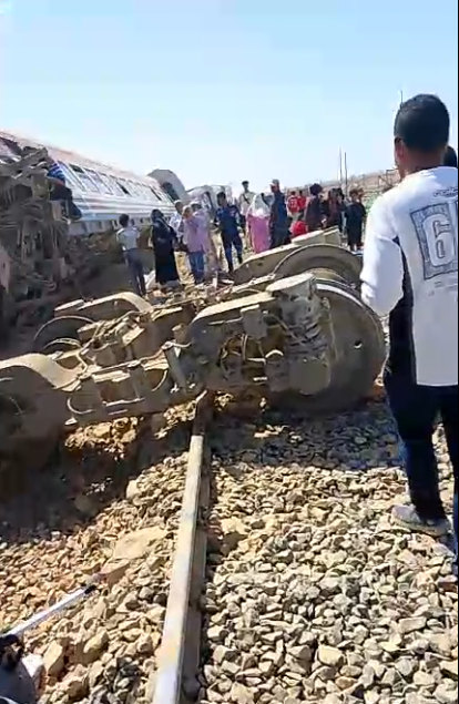 حادث انقلاب قطار