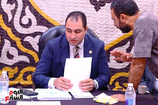 جانب من انتخابات نقابة القراء المصرية جانب من انتخابات نقابة القراء المصرية
