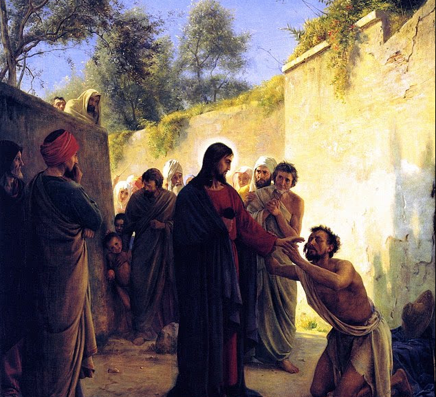 المسيج والرجل الاعمى المسيج والرجل الاعمى