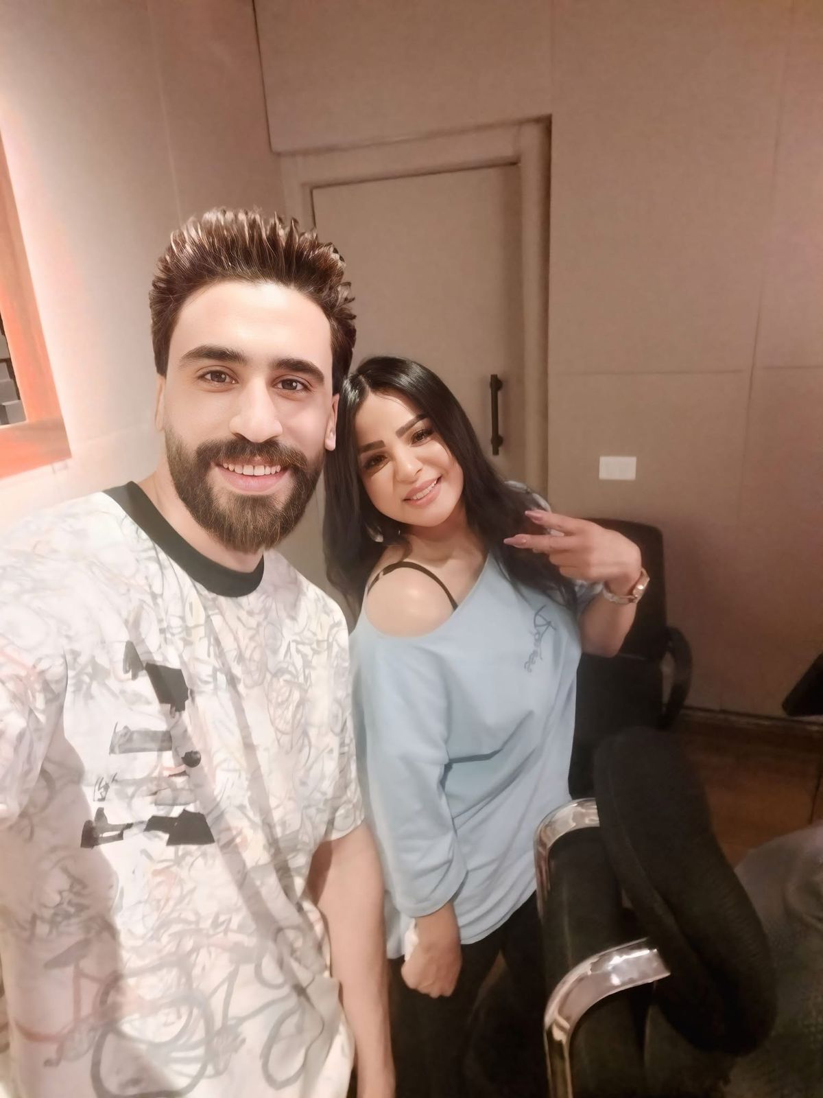 هدى وملحن محمد مصطفى