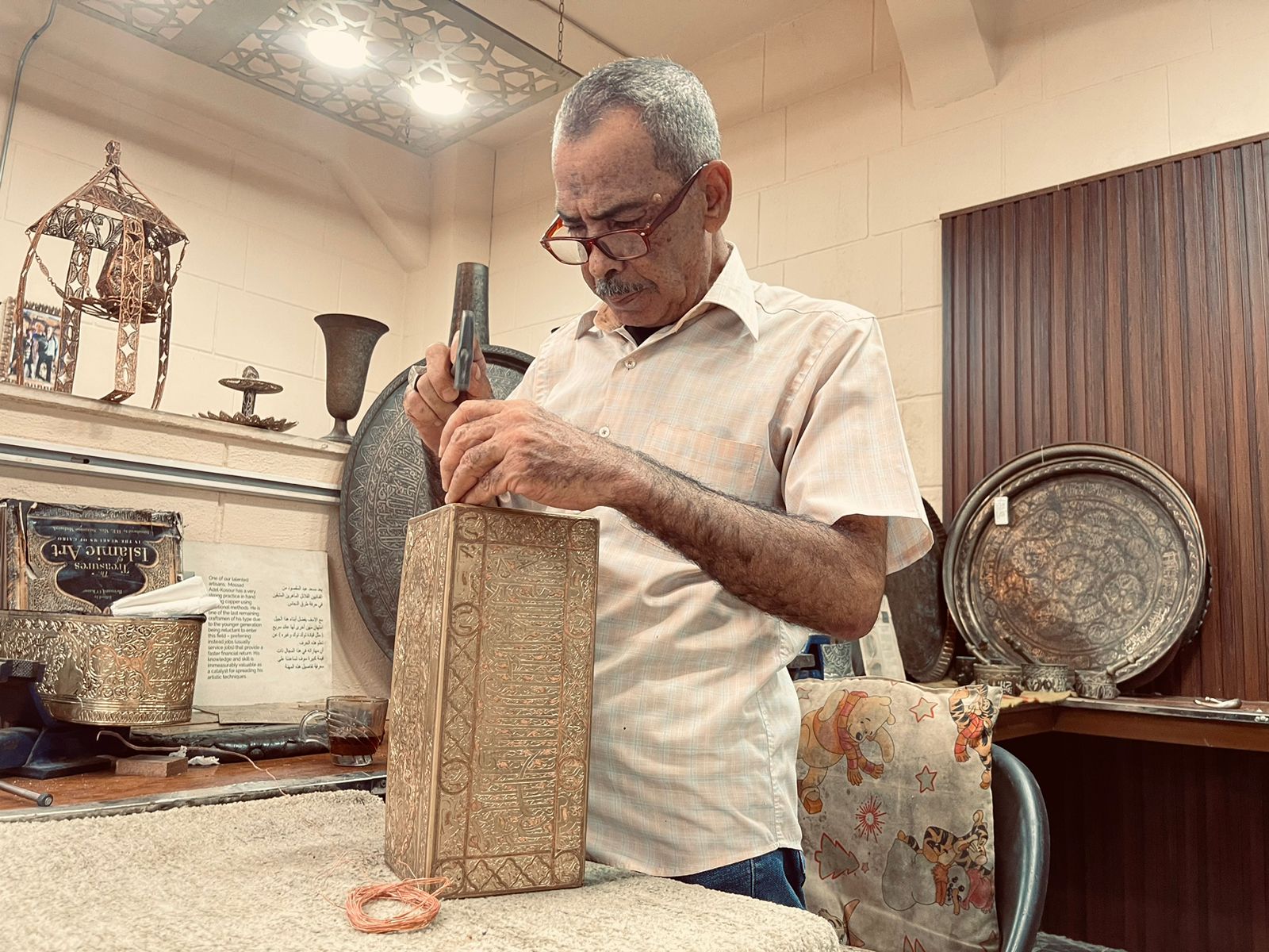 مسعد محمد عبد المقصود نقاش المعادن
