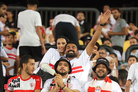 جمهور الزمالك فى المدرجات