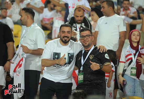 الجمهور خلال المباراة الجمهور خلال المباراة