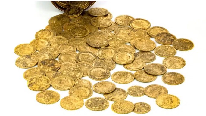 عملات ذهبية من القرن الثامن عشر