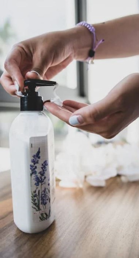 تحضير غسول للبشرة