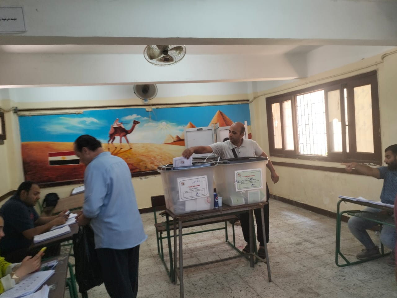 اقبال مستمر من الناخبين على لجان الزيتون