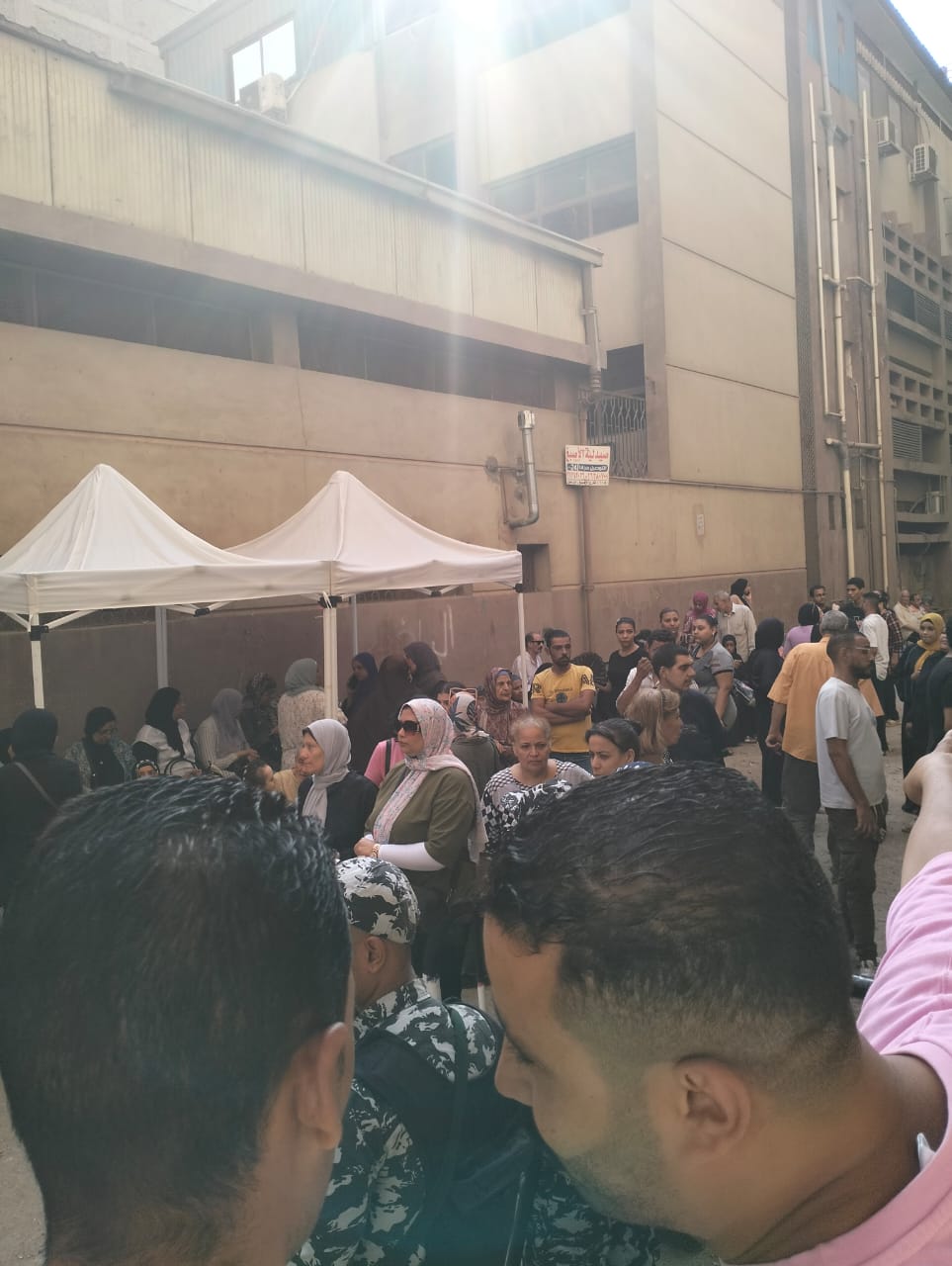 طوابير الناخبين في الزيتون