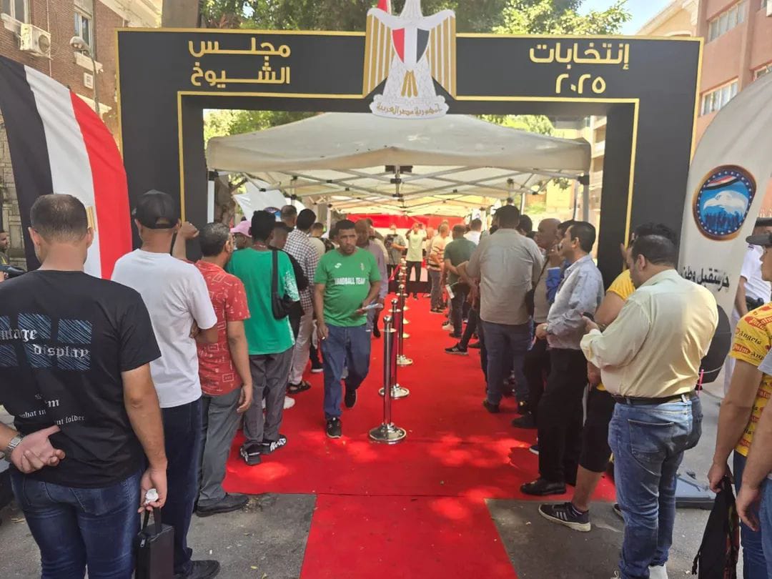 تزايد الناخبين بمنطقة الزمالك (1)