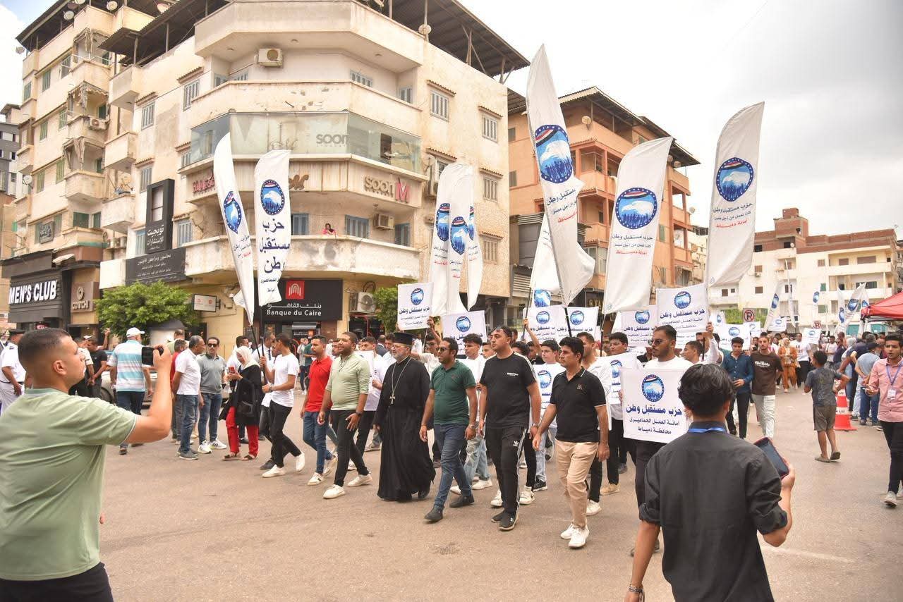 جولات كاهن دمياط على مقار اللجان جولات كاهن دمياط على مقار اللجان