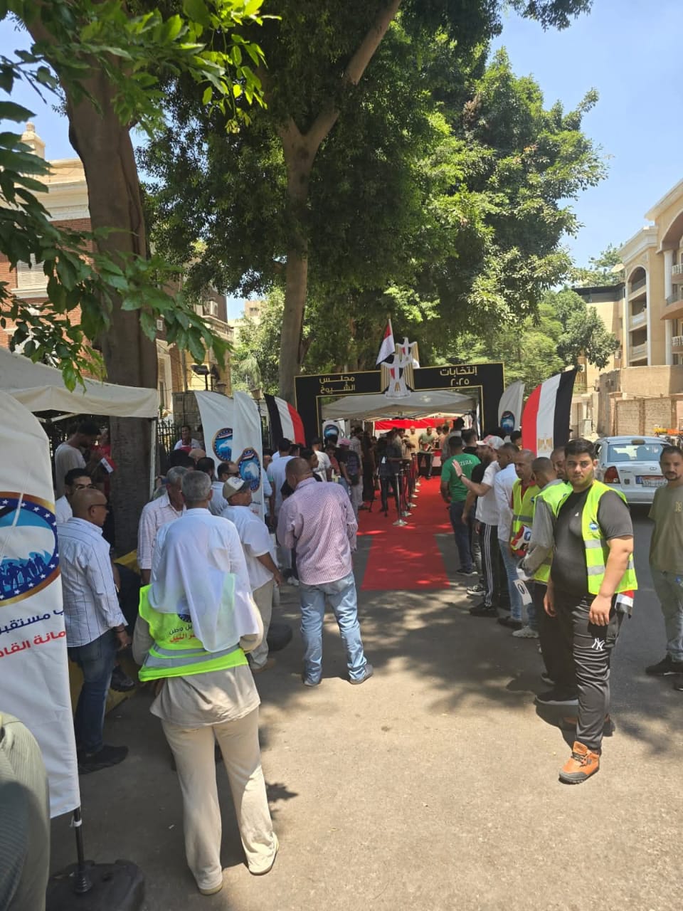 تزايد الناخبين بمنطقة الزمالك (2)