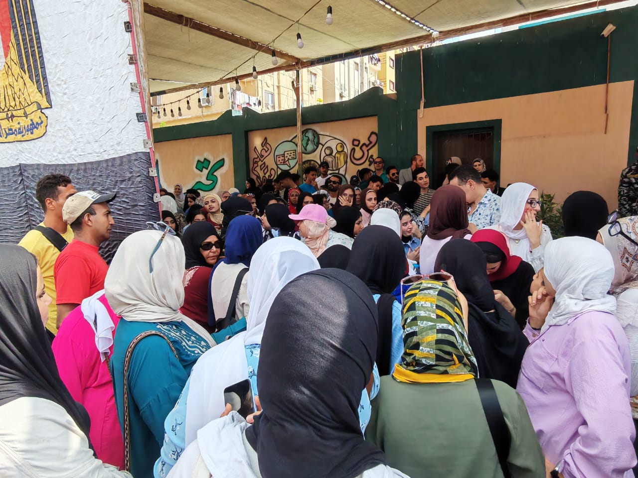 إقبال كبير من مواطنى البحيرة على التصويت فى انتخابات مجلس الشيوخ (9)
