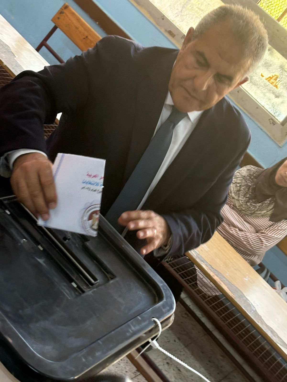 طاهر أبو زيد بلجنة التصويت