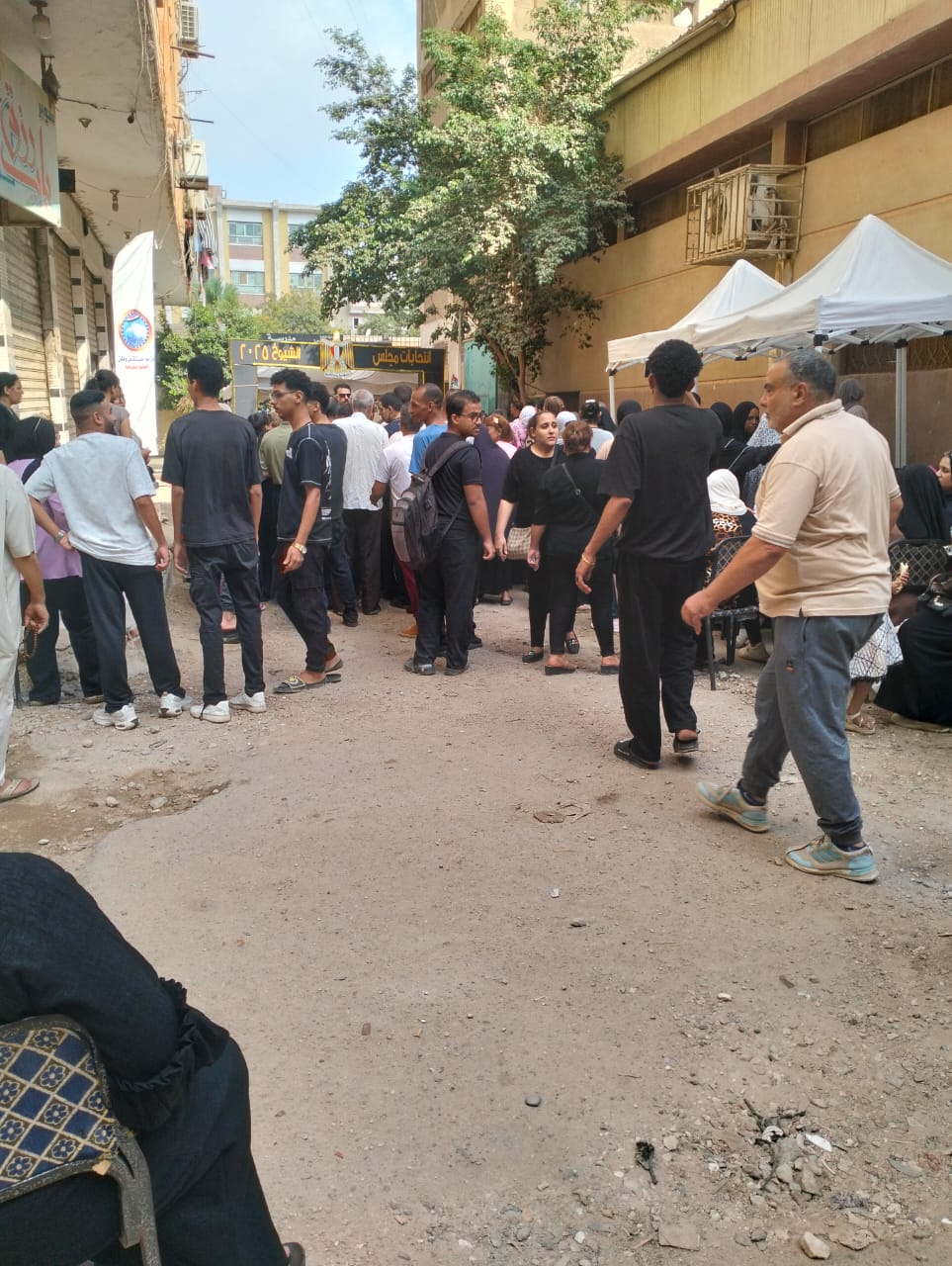 انتظام عمل اللجان في منطقه الزيتون