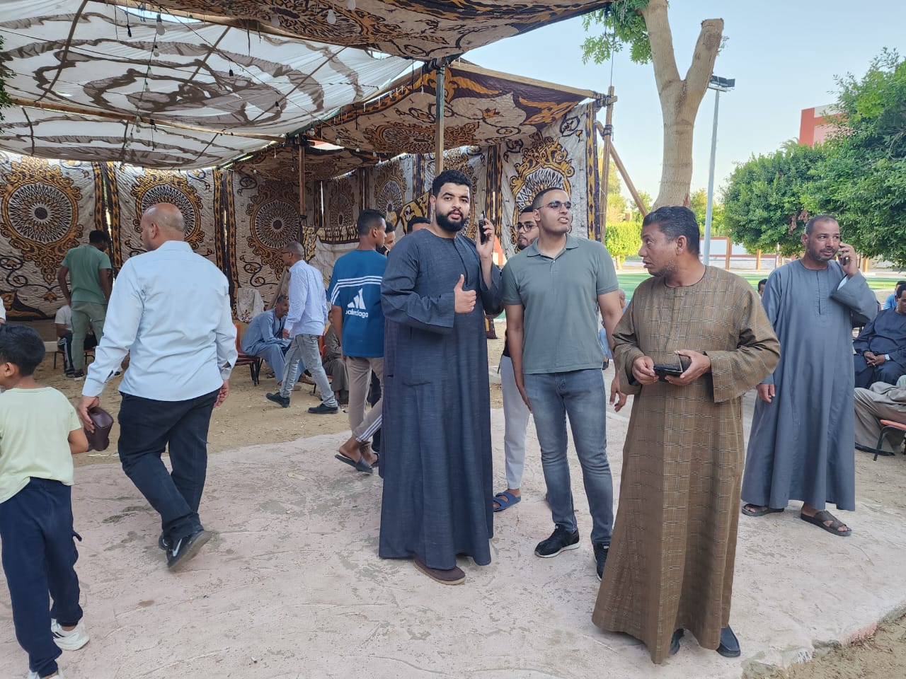 حشود وإقبال كثيف على لجان البعيرات غرب الأقصر (5)