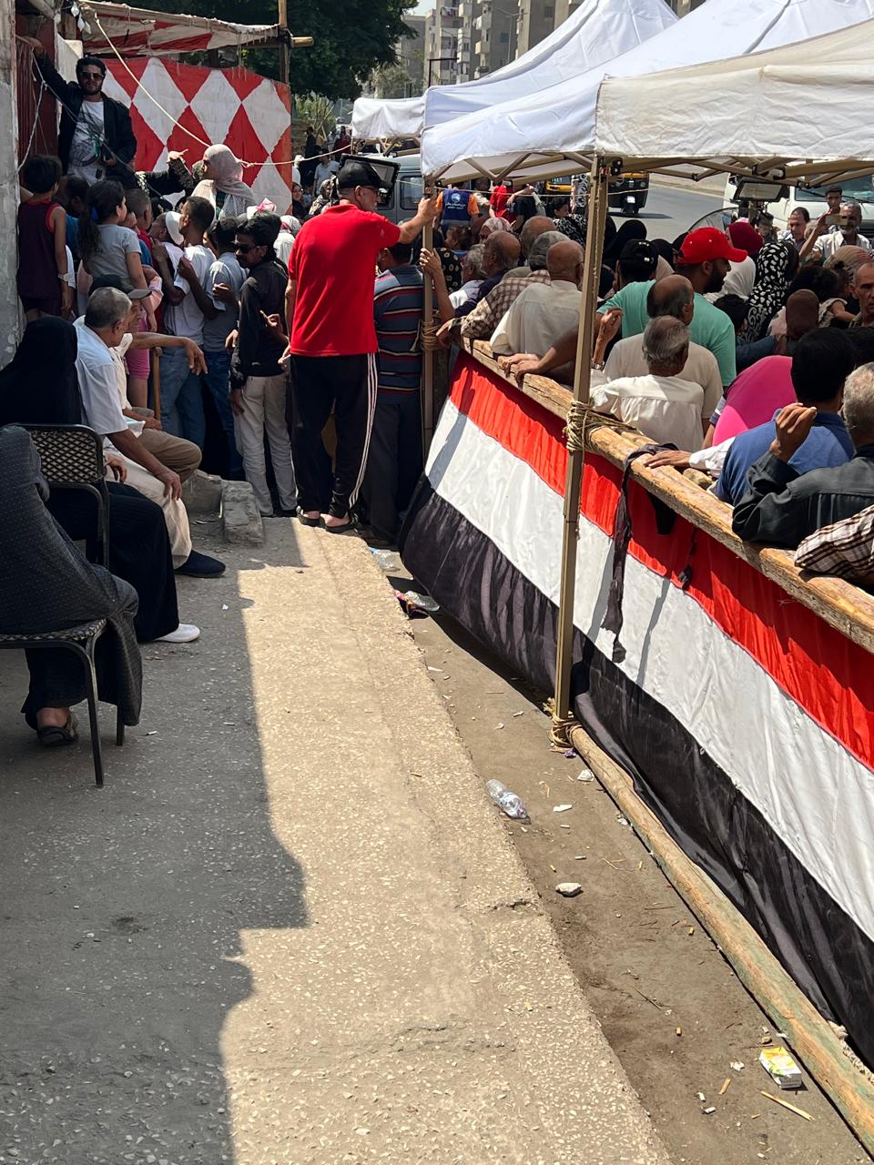 طوابير الناخبين